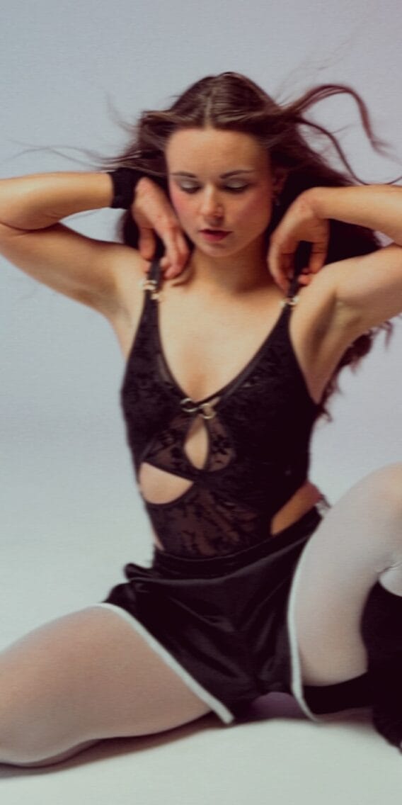 Body Medusa Czarne Wzór