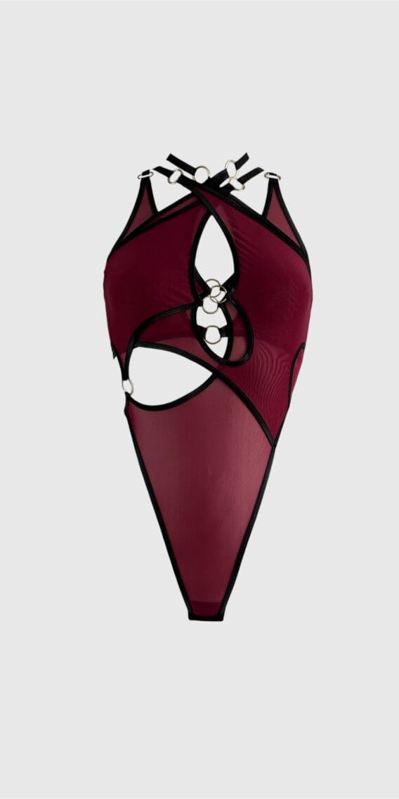 Body Medusa Bordowy